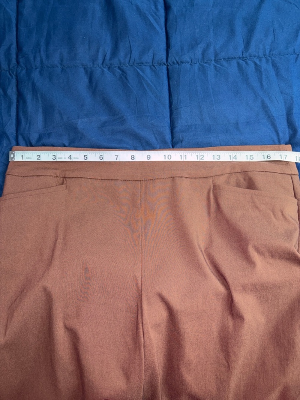 Chico's Straight-Leg Pull-On Pants in Brown - Picture 5 of 9